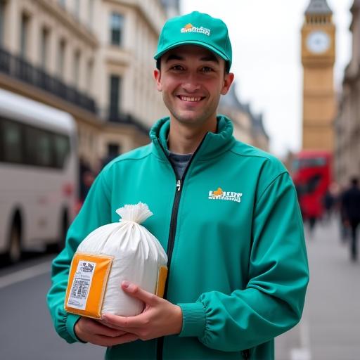 Laundry pickup and delivery service in London