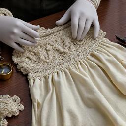 Vintage garment restoration service